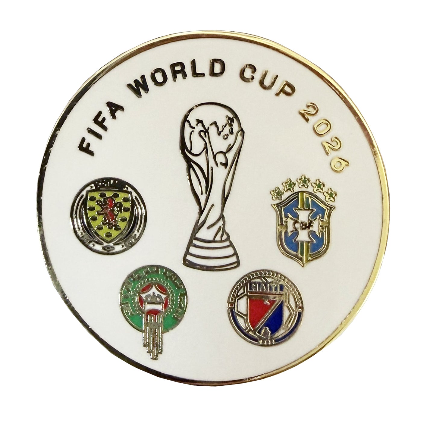 3x World Cup 2026 Pin Badge's